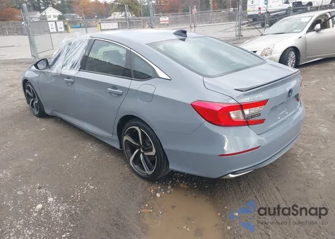 2022 Honda Accord Hybrid Sport from USA, damaged, VIN 1HGCV3F26NA041521